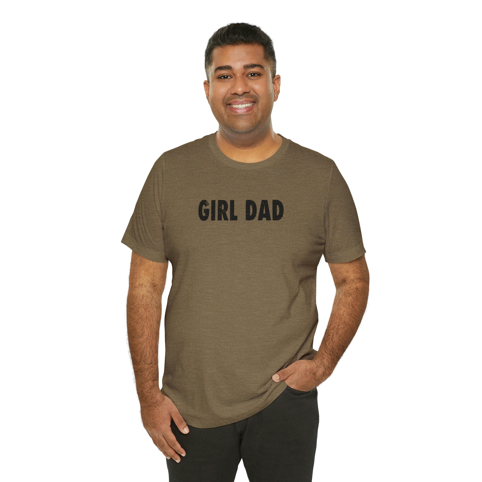 Girl Dad Shirt Custom Dad Shirt, Unisex Crew